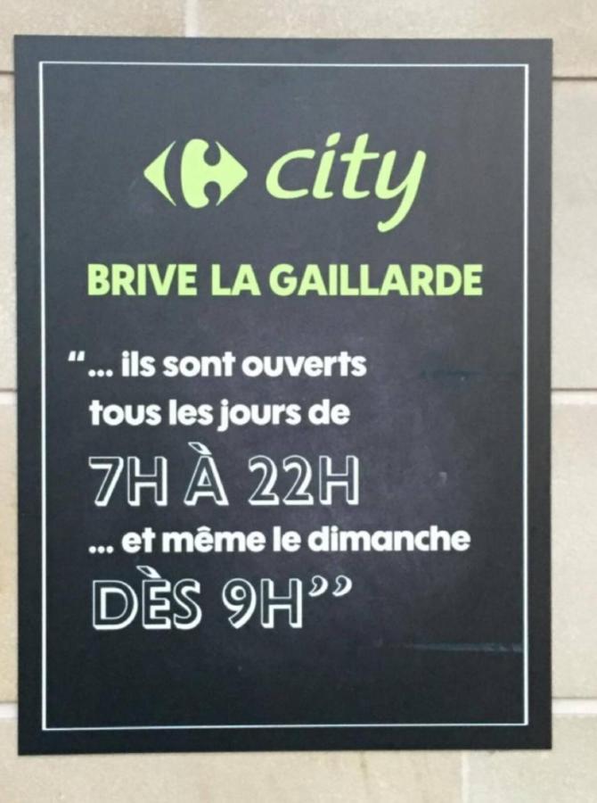 Logement A Brive, Proche Centre-Ville Et Gare, Avec Climatisation - Internet Fibre - Stationnements Gratuit Экстерьер фото